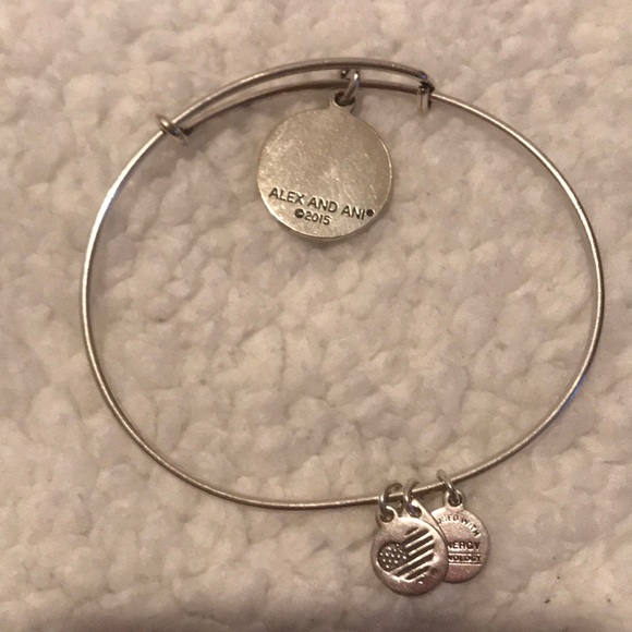 Alex and Ani St. Christopher bangle - Picture 2 of 2